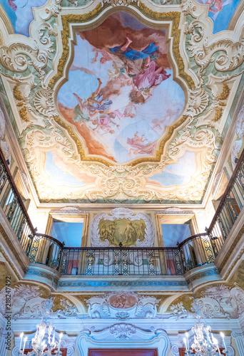 The Venetian villas on the banks of the river Brenta