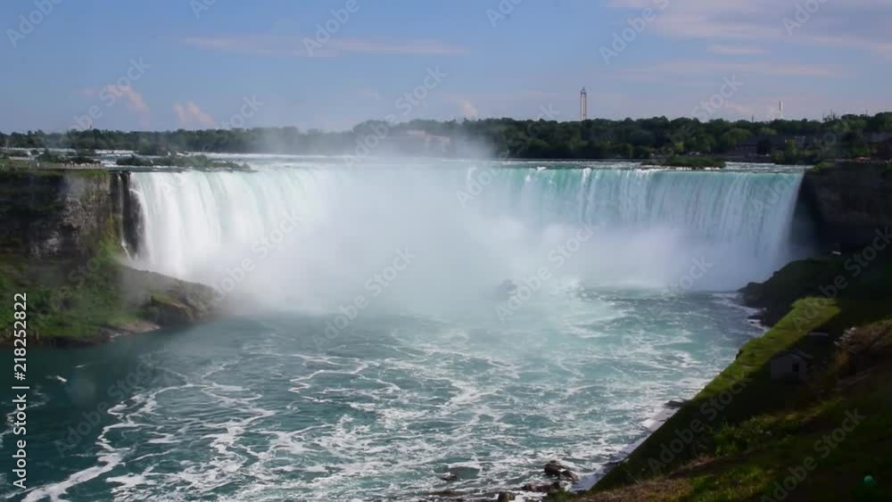 Ship Sailing into Niagara Falls Ship Sailing into Niagara Falls