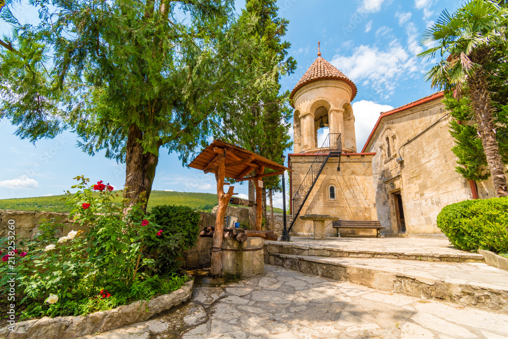 Motsameta monastery courtyard, Kutaisi, Georgia