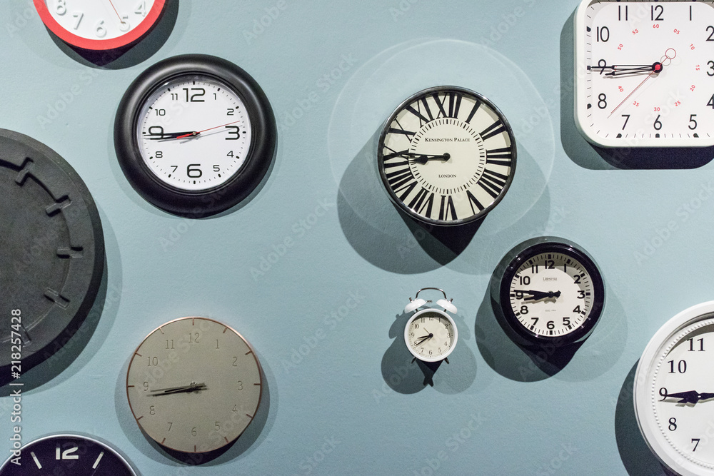 Naklejka premium Clocks