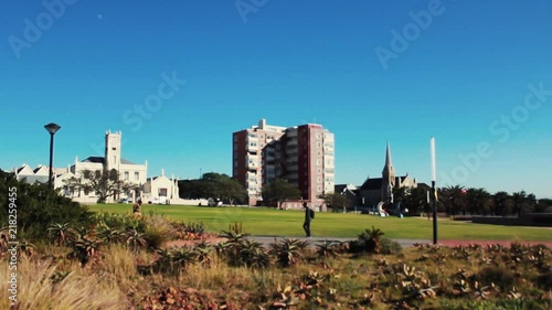 Footage of Port Elizabeth one of the greatest cities in South Africa at the end of the garden routes, footage taken in Jun 2018