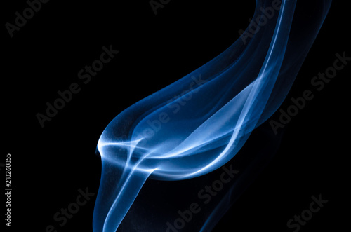 Nature Abstract: The Delicate Beauty and Elegance of a Wisp of Smoke