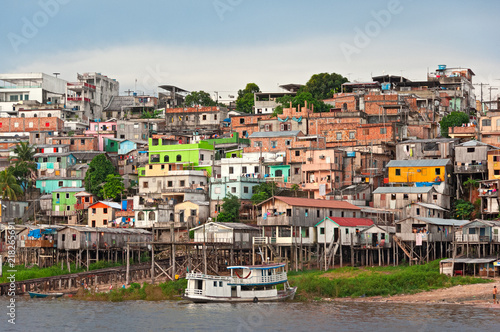 Manaus: favelas on the Amazon River