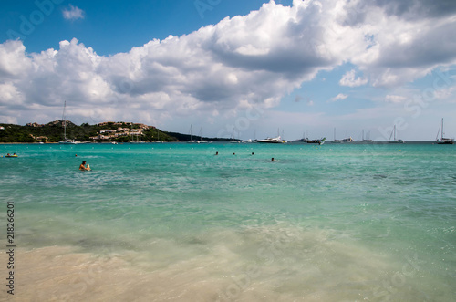 plage de Marinella en Sardaigne