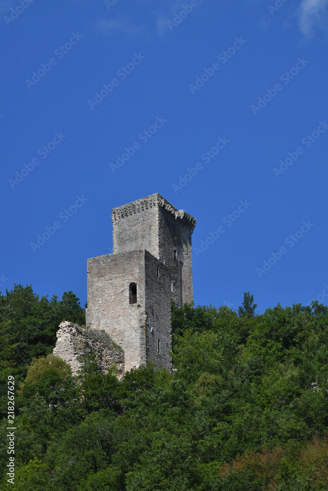 Medieval Towers in the Mountains