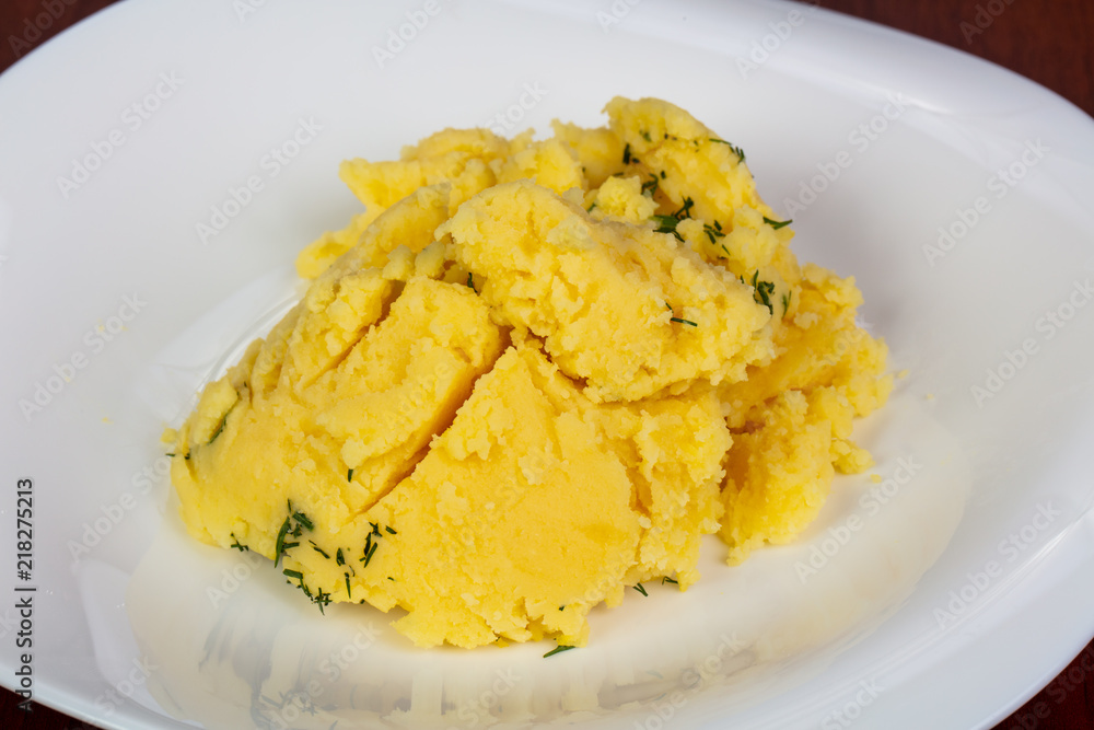 Mushed potato with dill Mushed potato with dill