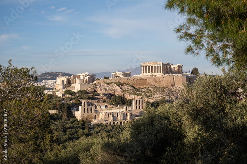 The Acropolis in Athens, Greece