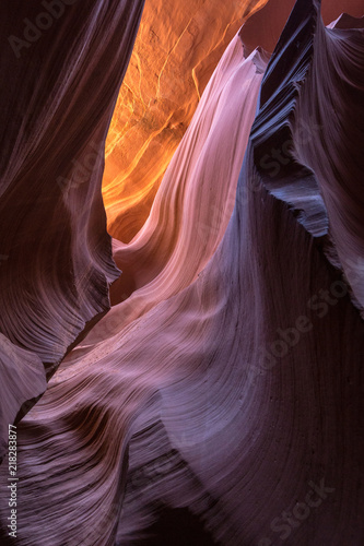 Antelope Canyon Slot Canyon Scene