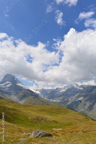 Matterhorn in den Walliser Alpen 