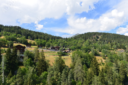 Fürgangen- Bellwald im Bezirk Goms Kanton Wallis