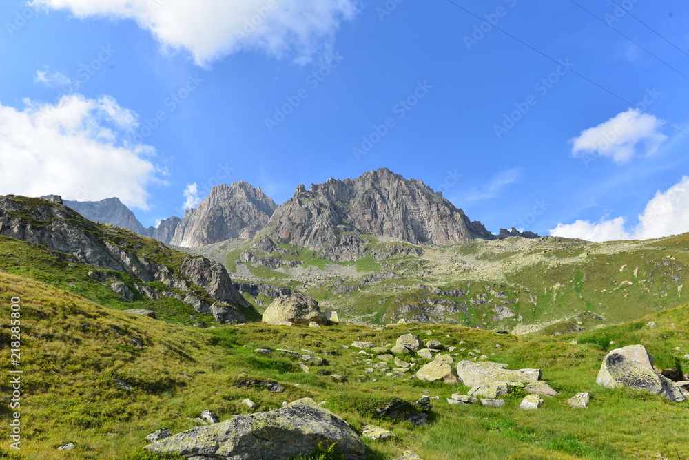 Klein Furkahorn in den Urner Alpen Kanto Wallis und Uri