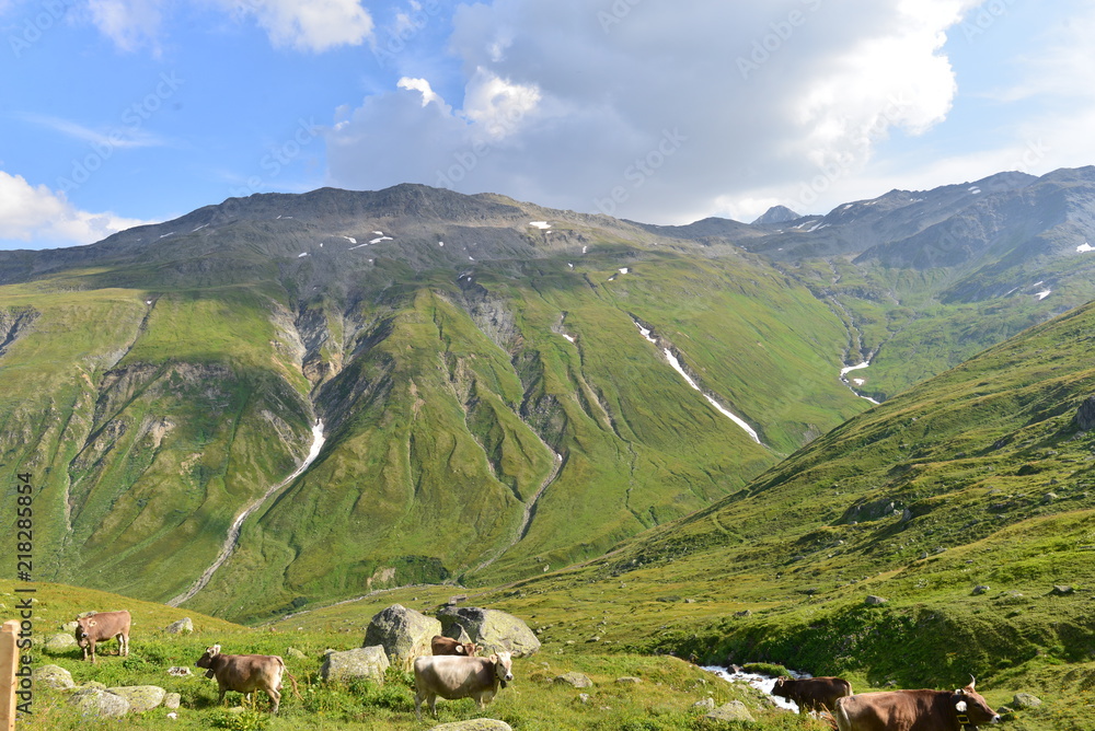 Quellgebiet der Reuss im Gotthardmassiv 