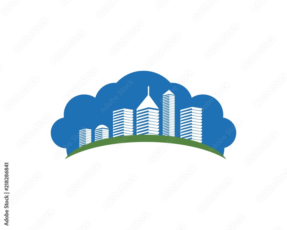 Fototapeta premium Modern City skyline
