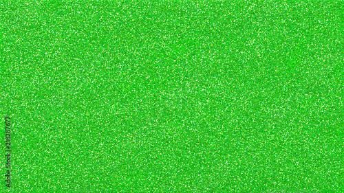 green glittery blank surface. shining background texture for festival and celebration designs