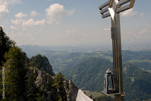 Gipfelkreuz Gaisberg bei Molln in Oberösterreich