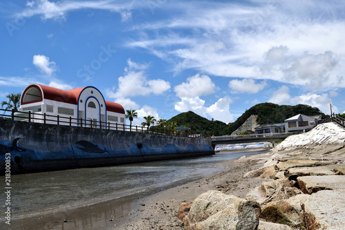 興津港海浜公園 夏空
