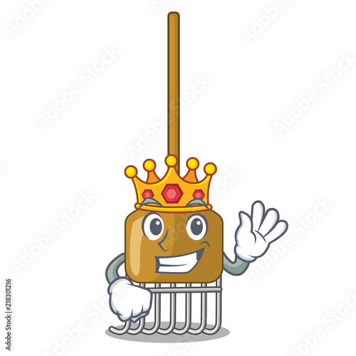 King Garden tools and supplies for soil treatment character