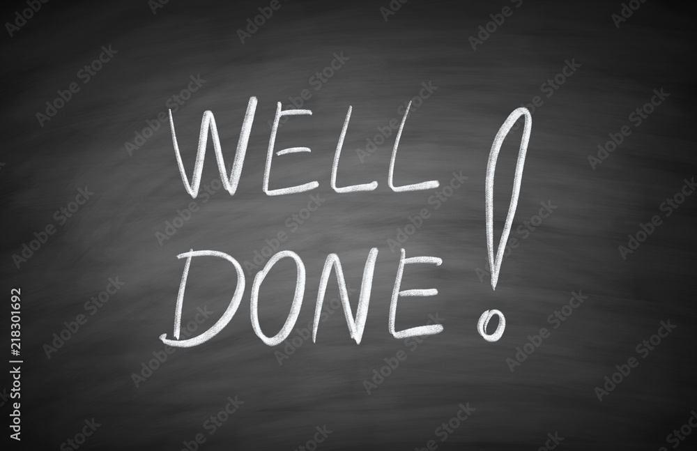 Obraz premium Well Done Concept