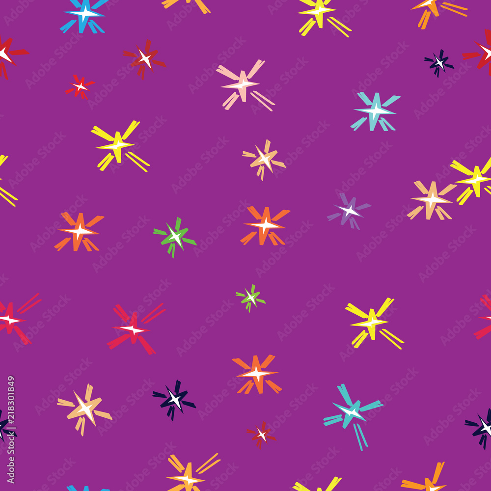 Seamless background with stars Seamless background with stars