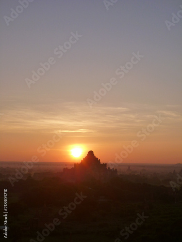 Sunrise at Bagan, Myanmar