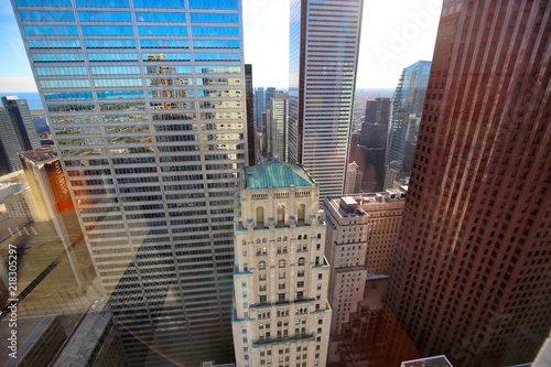 Photography Skyline of Toronto financial district