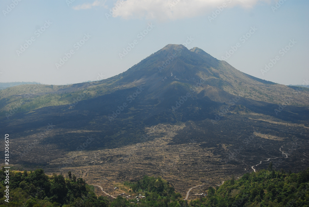 Batur mountain in Bali, Indonesia