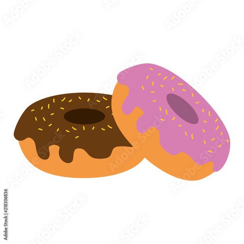 delicious and sweet donuts