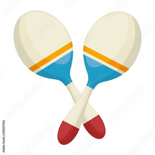 maracas musical instrument icon