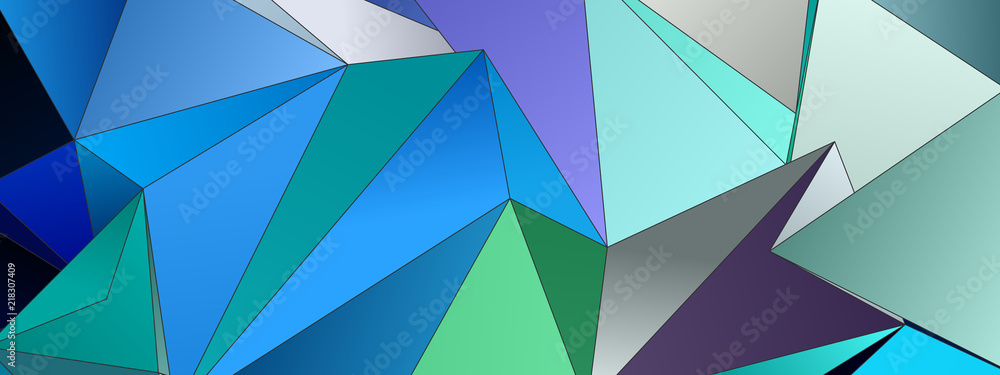 Triangular 3d, modern background Triangular 3d, modern background