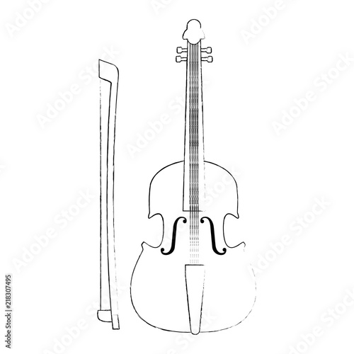 fiddle musical instrument icon