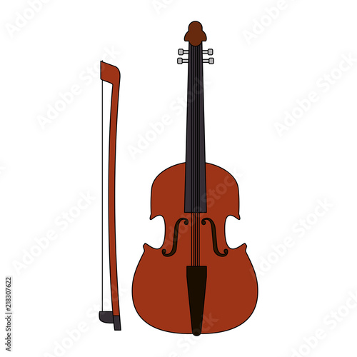 fiddle musical instrument icon