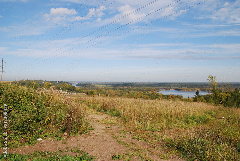 Vyatka  river, Russia