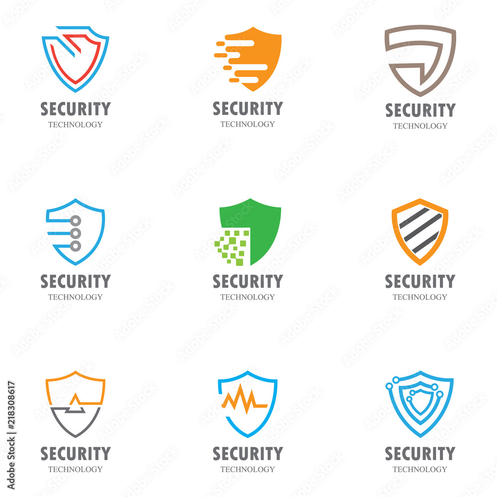 Protector Logo Template Design Vector Protector Logo Template Design Vector