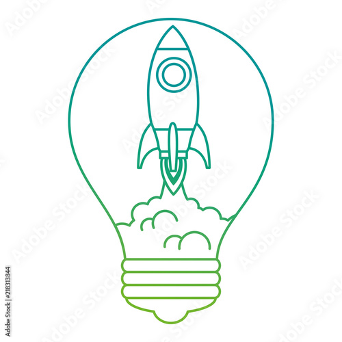 rocket start up in bulb