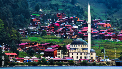 The beautiful village of Uzengul in northern Turkey
