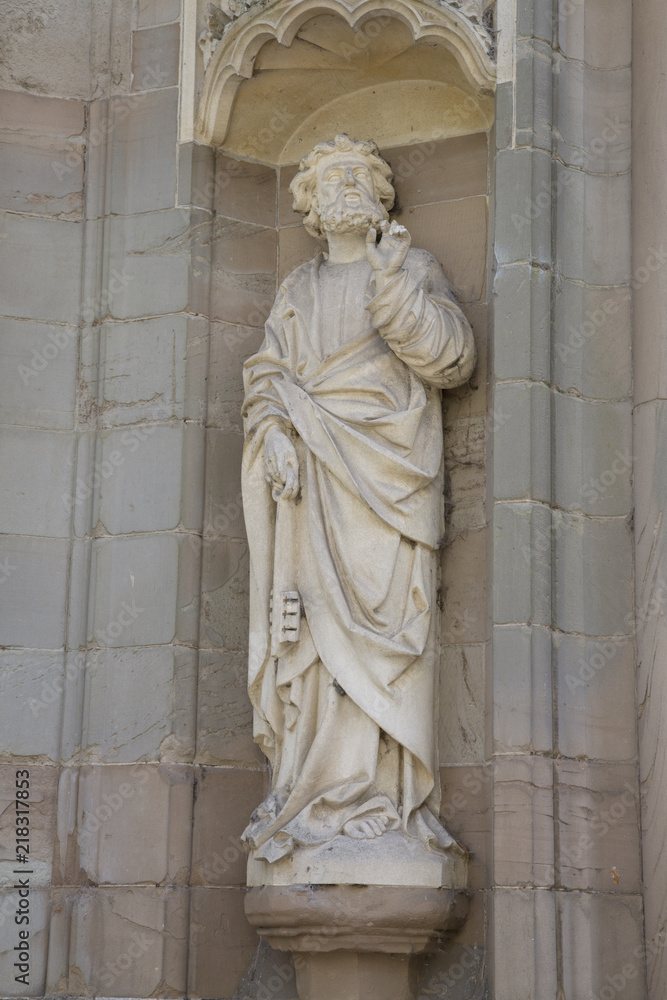 Saint Statue, Cathedral Church, Worcester