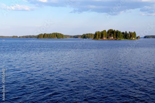 Lake Kallavesi near Kuopio, Finland photo