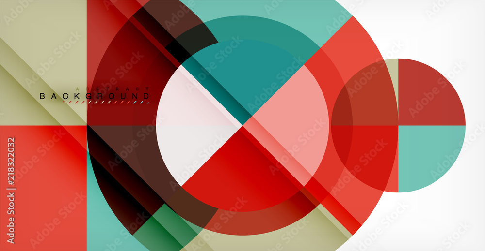 Vector circle abstract background Vector circle abstract background