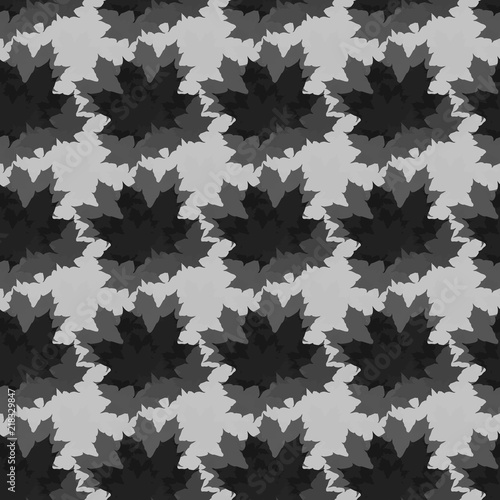 Ahornblätter - Kachelung - Nahtlos - Muster