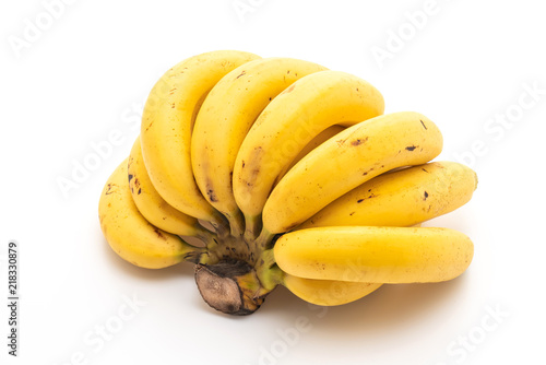 banana isolated on white background