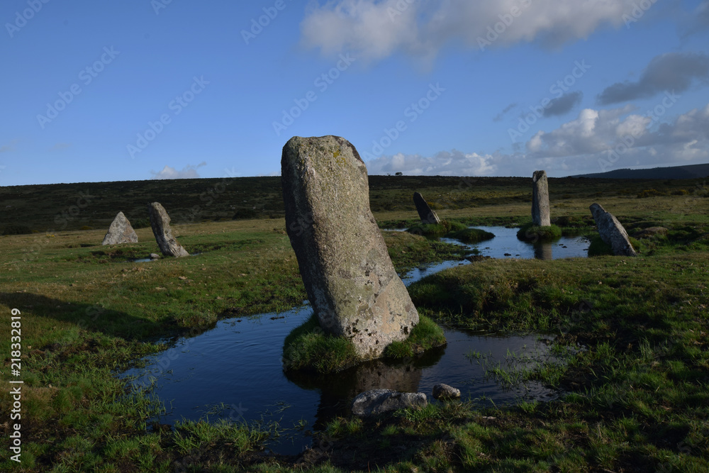 Nine Stones Circle Bodmin Moor