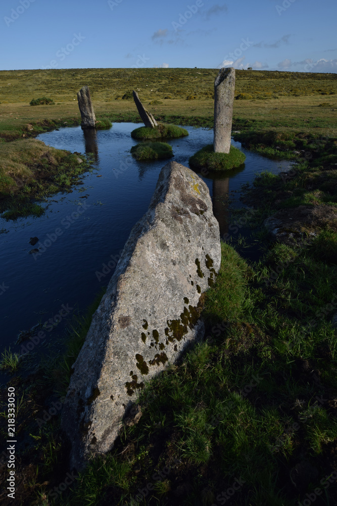 Nine Stones Circle Bodmin Moor
