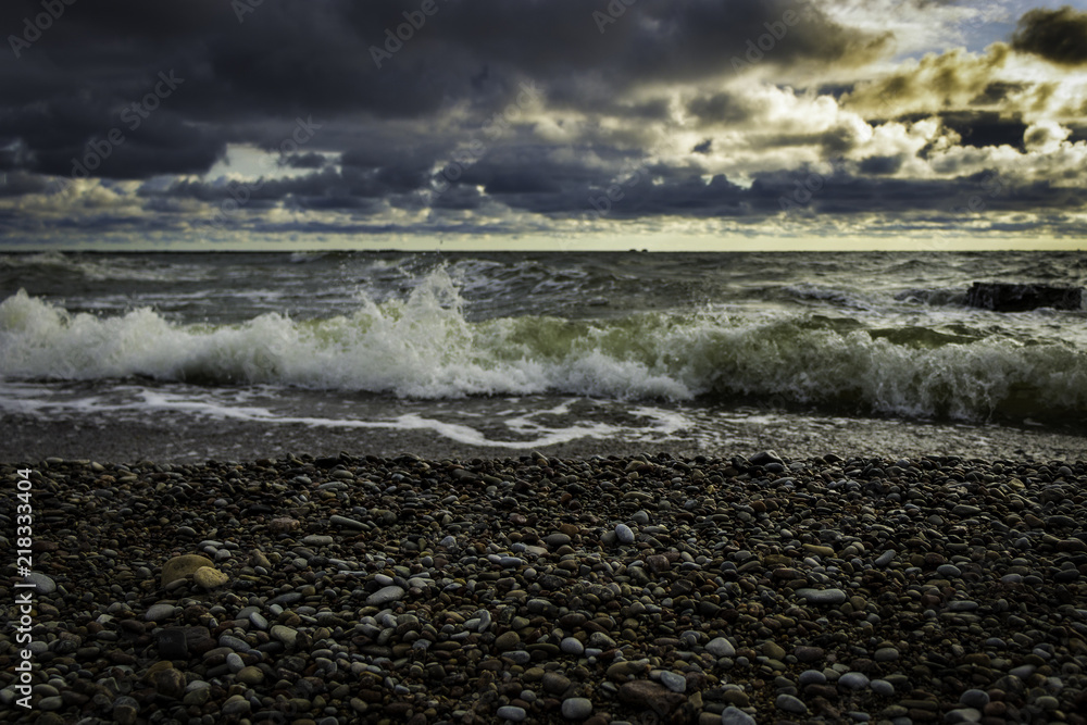 storm on the sea storm on the sea