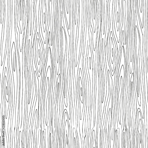 Sketchy seamless wooden texture. Vector