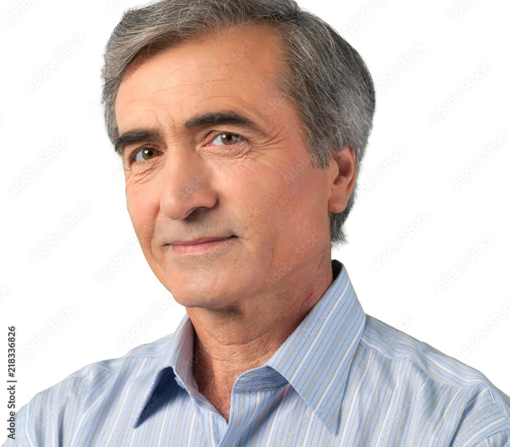Portrait of a Confident Senior Man Portrait of a Confident Senior Man