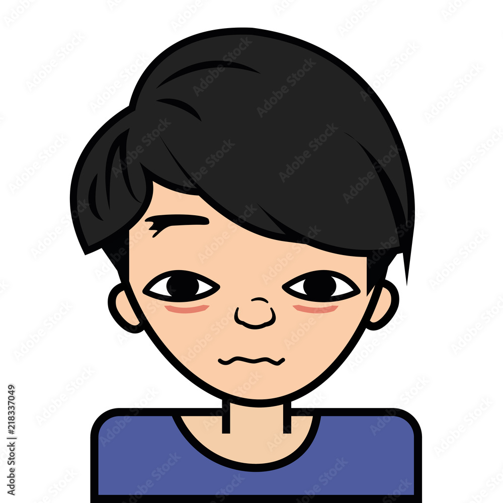 portrait icon, face. on white background, vector portrait icon, face. on white background, vector