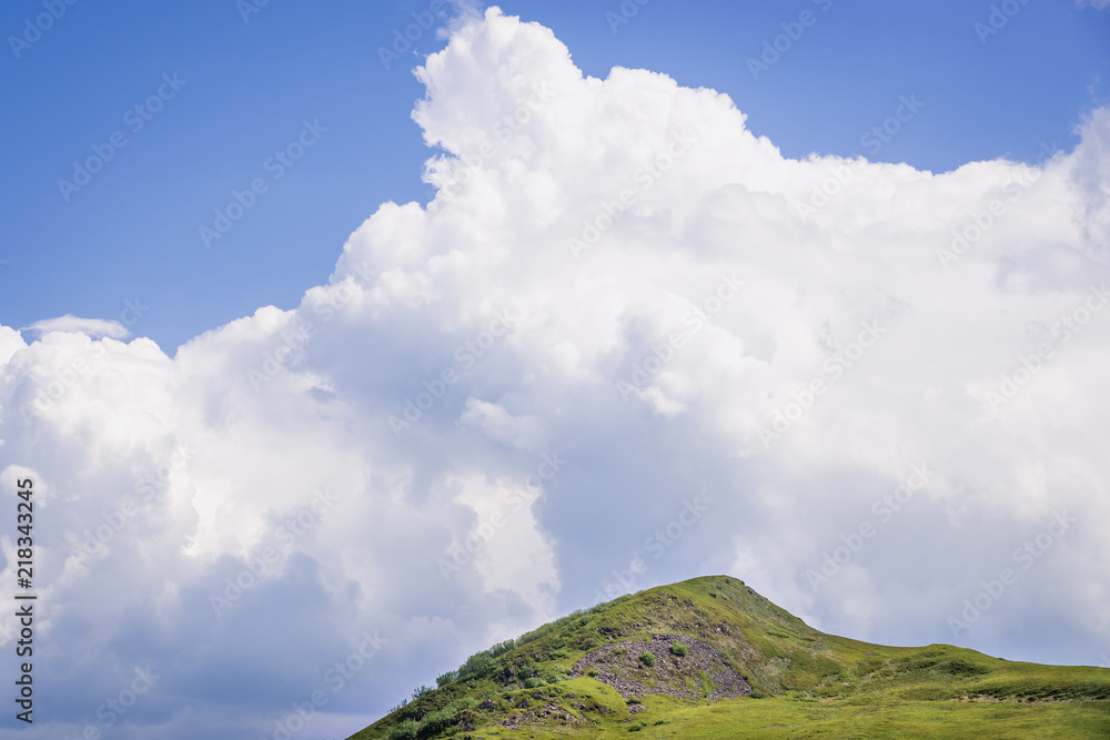 Fototapeta premium Hnatowe Berdo mountain in Bieszczady National Park in Poland