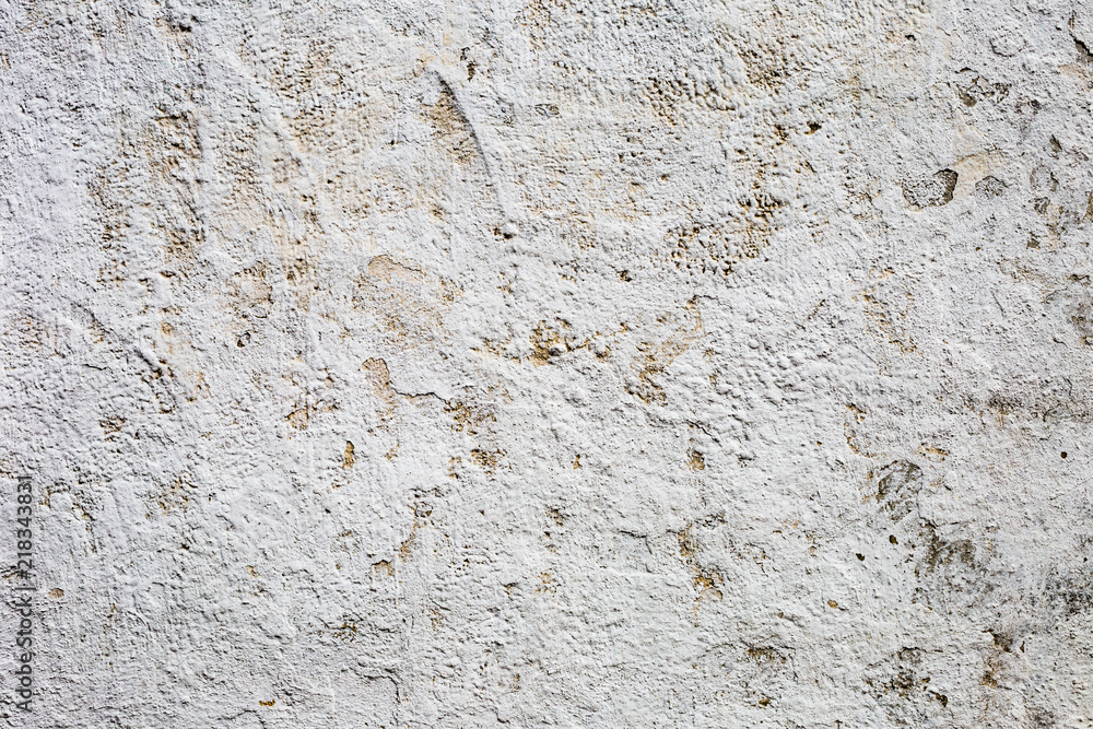 concrete wall with whitewash