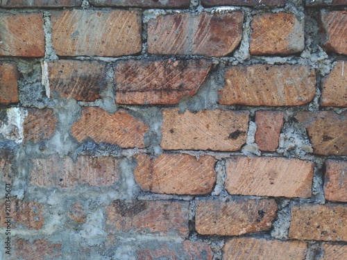 wall bricks weathered natural mountain stone