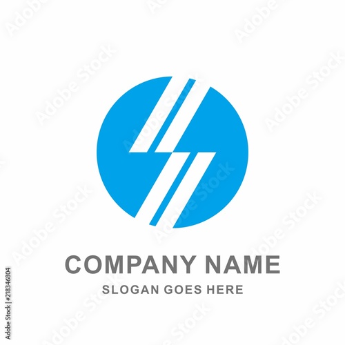 Free Download Monogram Letter S Infinity Circle Digital Link Connection Technology Computer Business Company Stock Vector Logo Design Template - GFXLoad